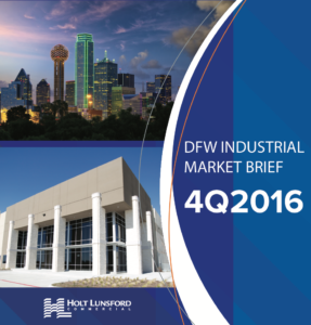 4Q 2016 DFW Industrial Market Brief