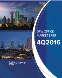 4Q 2016 DFW Office Market Brief