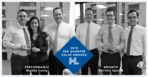 2018 3rd Quarter Value Awards
