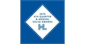 2018 4th Quarter & Annual Value Awards