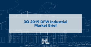 3Q 2019 DFW Industrial Market Brief