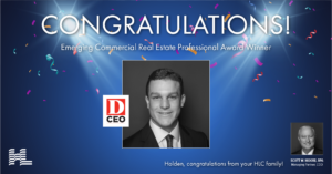Holden Lunsford WINS D CEO’s Emerging Commercial Real Estate Professional Award