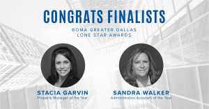 Congratulations to our BOMA Lone Star Award Finalists