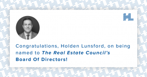 Holden Lunsford Named To TREC's Board Of Directors