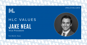 HLC Values Jake Neal, Vice President