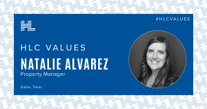 HLC Values Natalie Alvarez, Property Manager