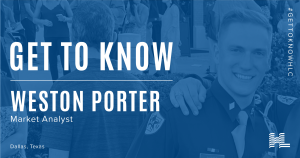 Get to Know Weston Porter, Market Analyst