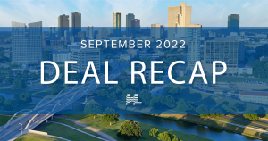 HLC Deals - September 2022 Recap
