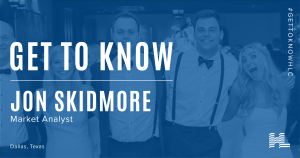 Get to Know Jon Skidmore, Market Analyst