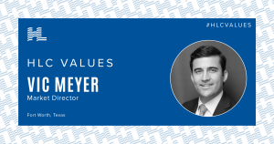 HLC Values Vic Meyer, Market Director