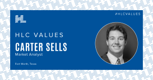 HLC Values Carter Sells, Market Analyst