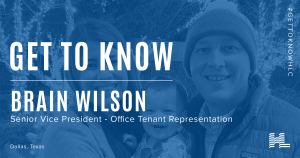 Get to Know Brian Wilson, Senior Vice President